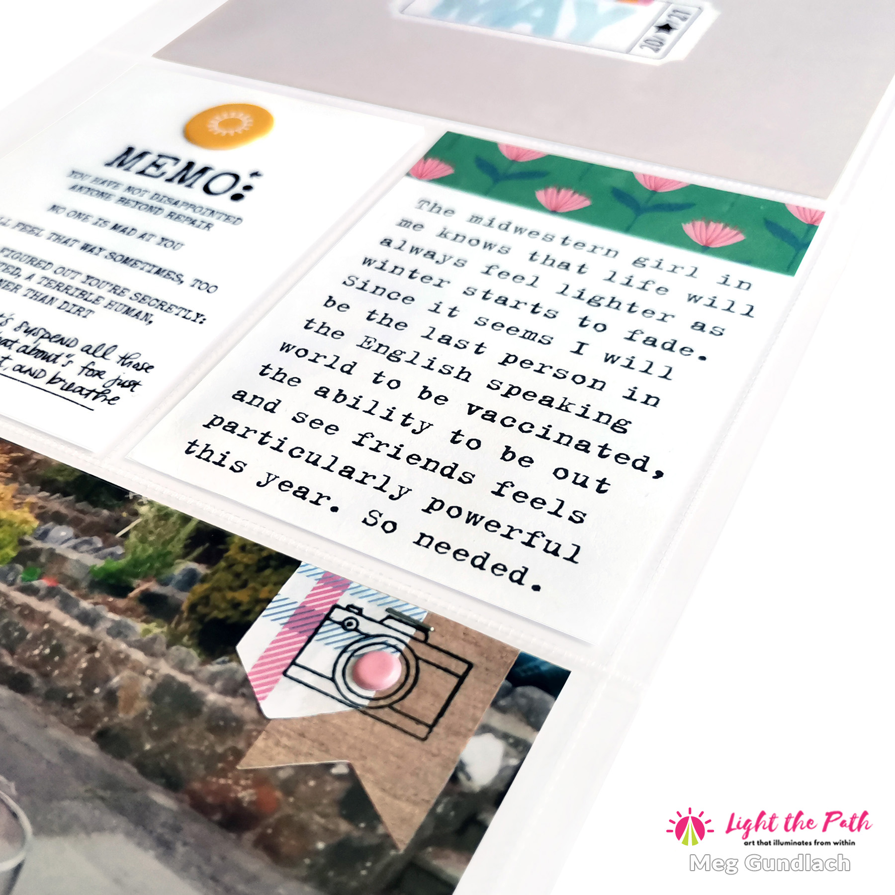 Light The Path Design Team 2021 Meg Gundlach | May Prompt Things I Need To Hear