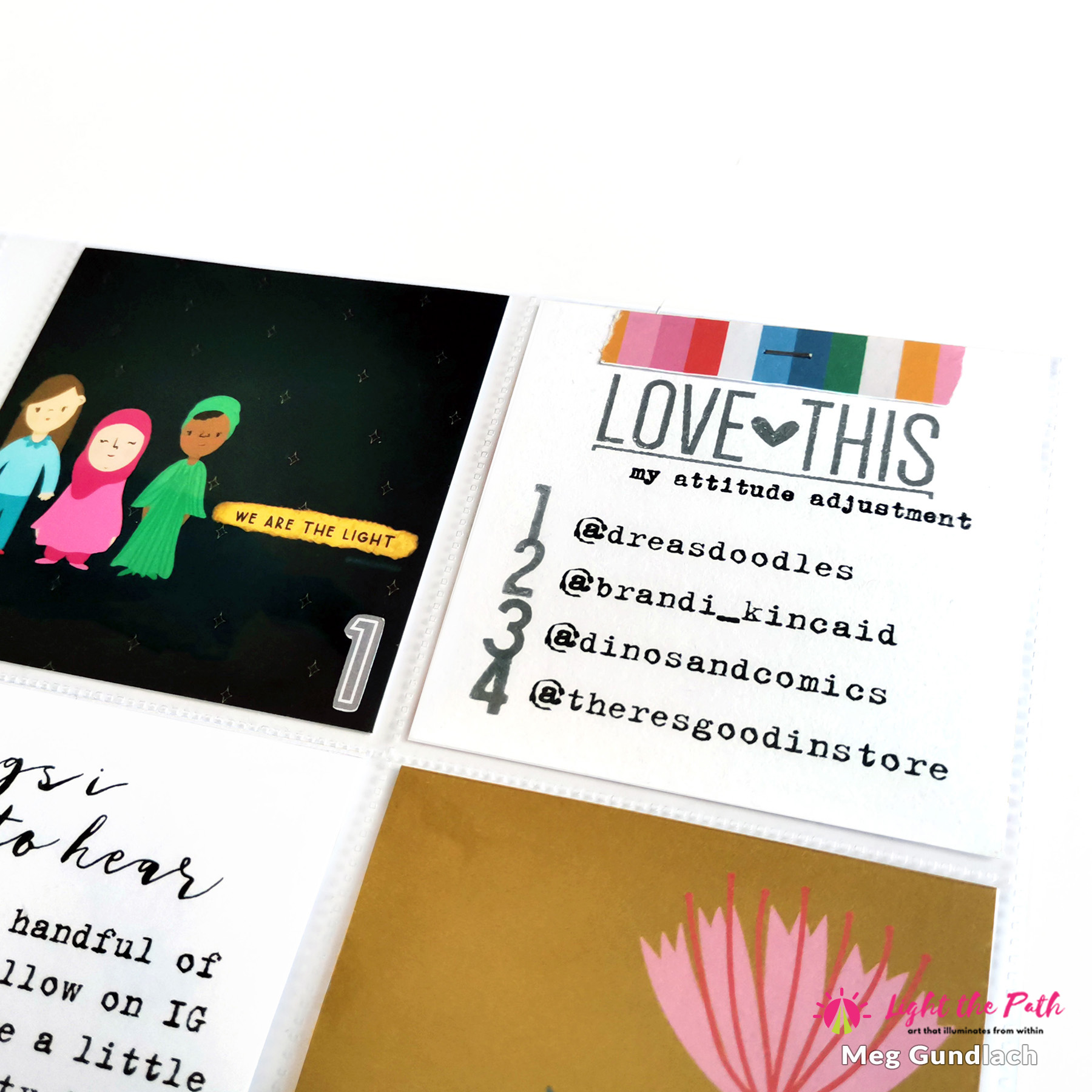 Light The Path Design Team 2021 Meg Gundlach | May Prompt Things I Need To Hear