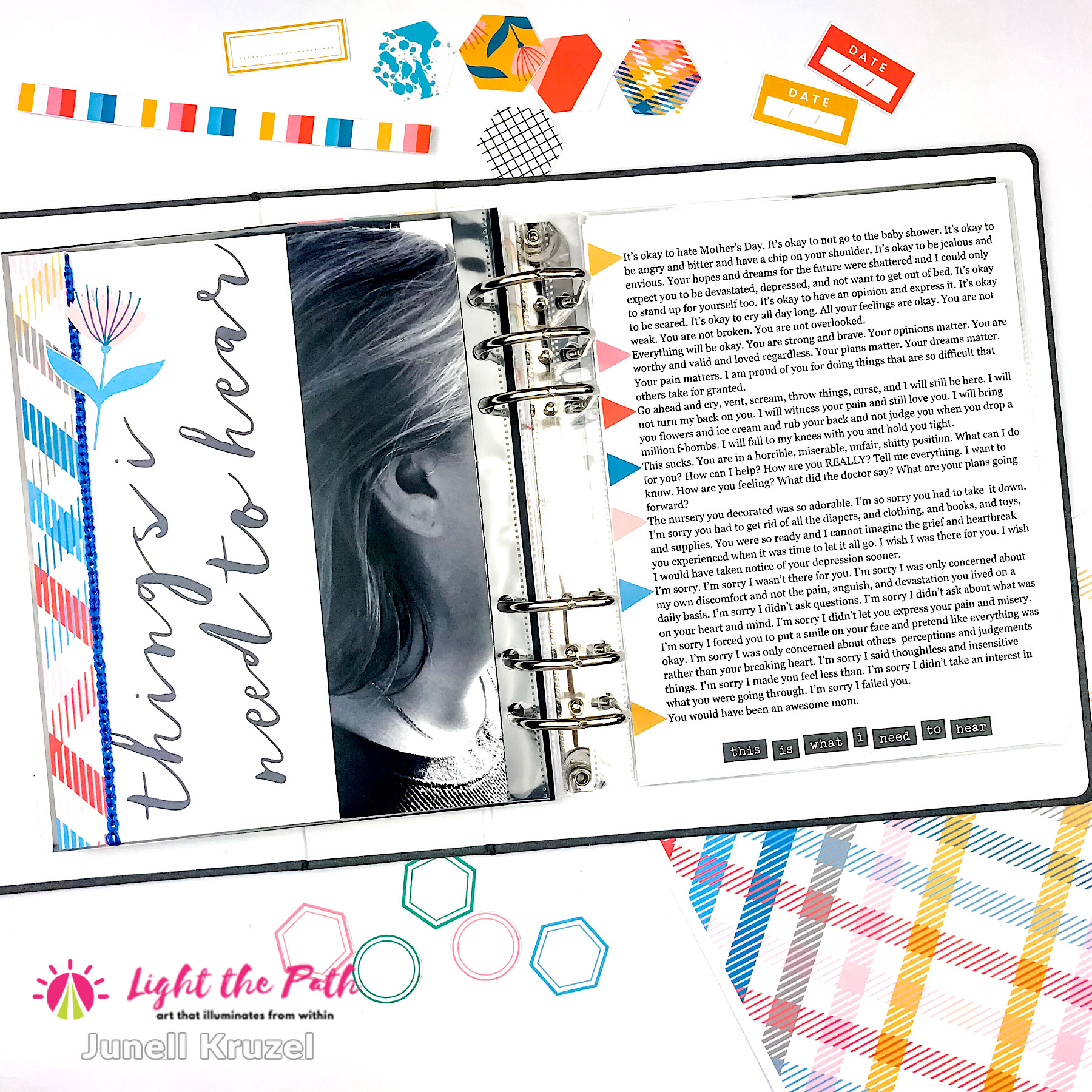 Light the Path 2021 Design Team Junell Kruzel What I Need to Hear