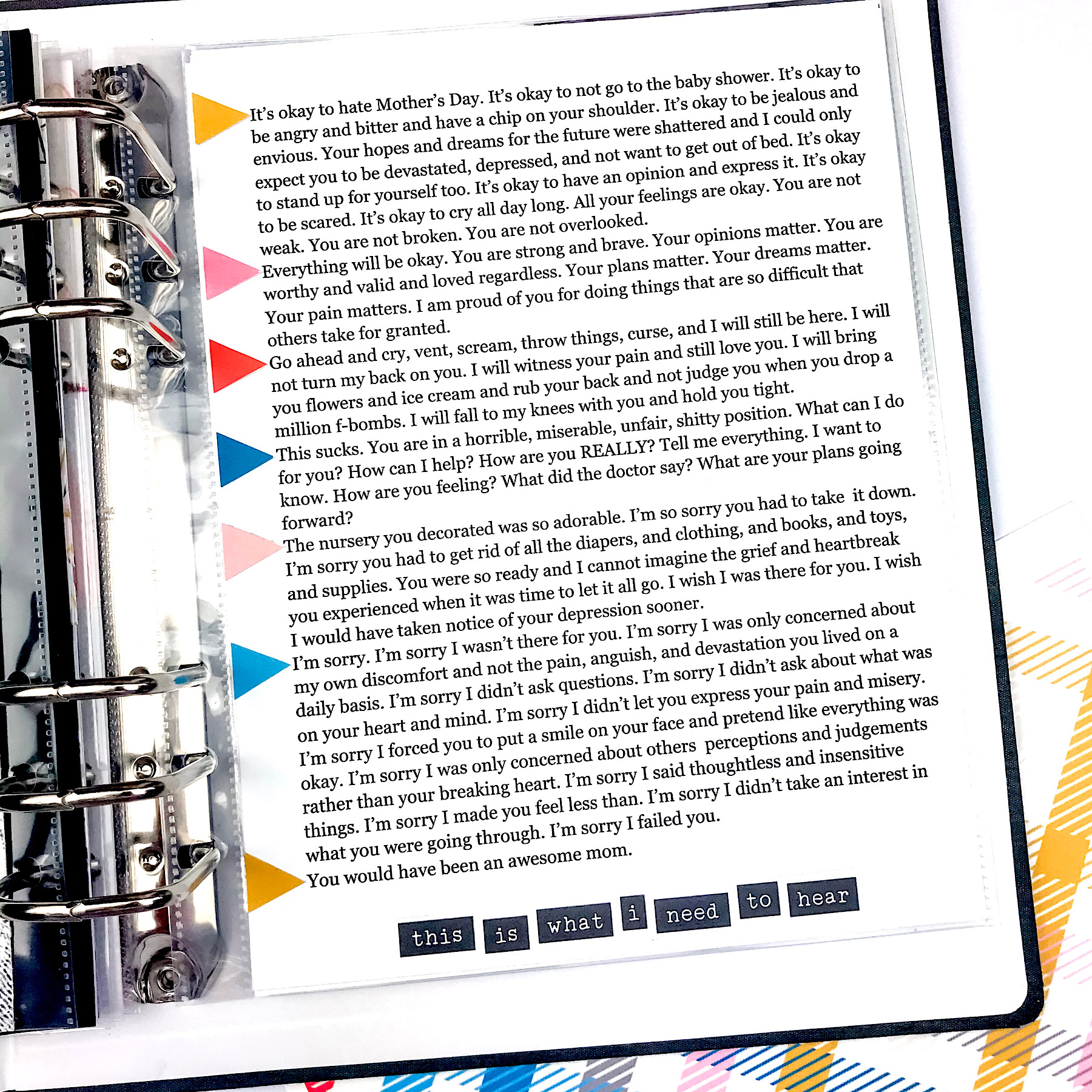 Light the Path 2021 Design Team Junell Kruzel What I Need to Hear