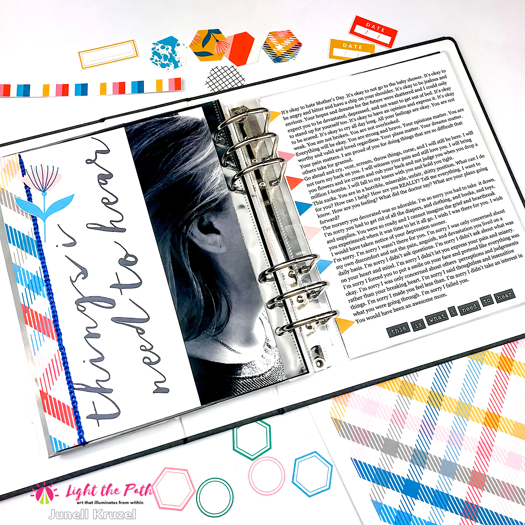 Light the Path 2021 Design Team Junell Kruzel What I Need to Hear