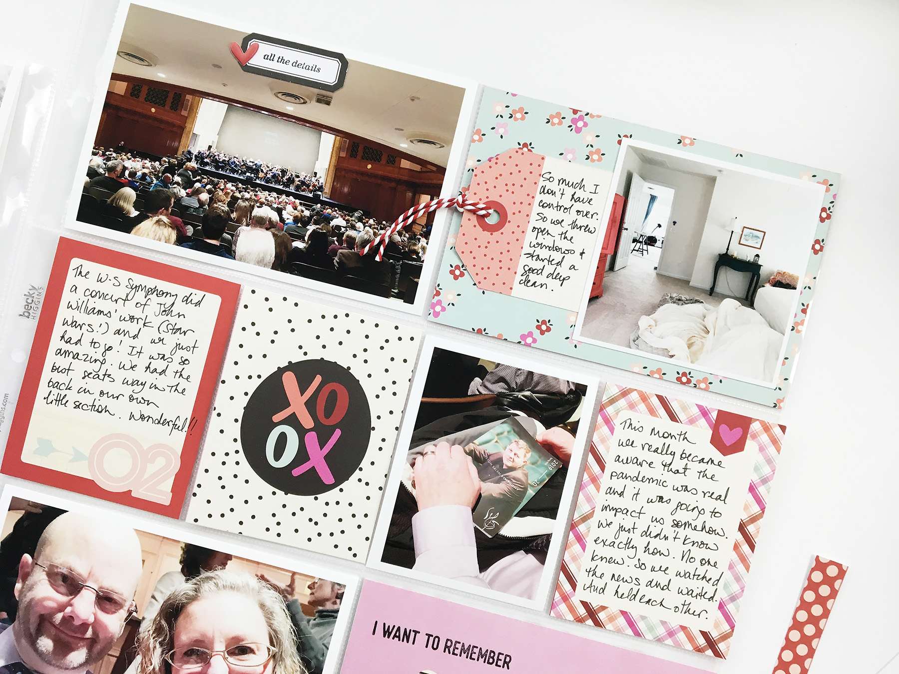 Project Life 2020 | February Monthly Layout ft Simple Stories