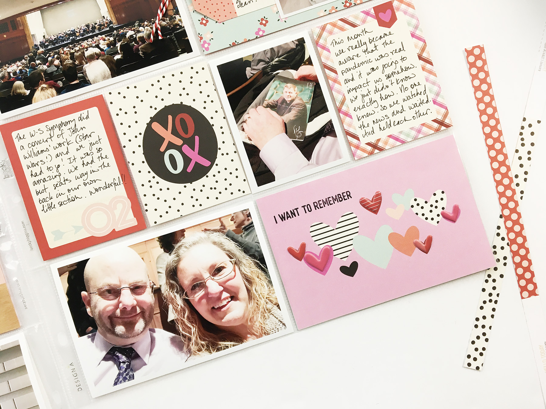 Project Life 2020 | February Monthly Layout ft Simple Stories