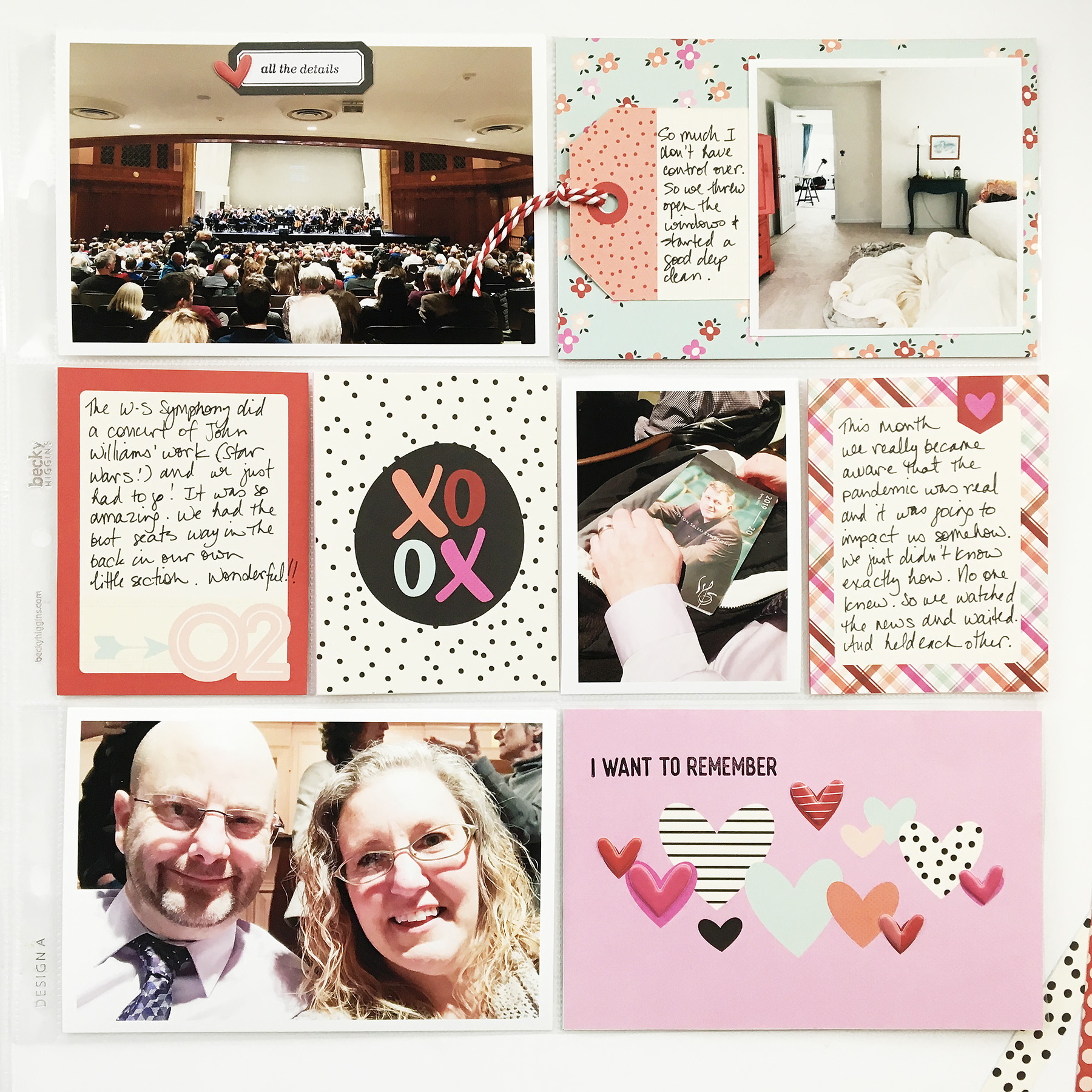 Project Life 2020 | February Monthly Layout ft Simple Stories