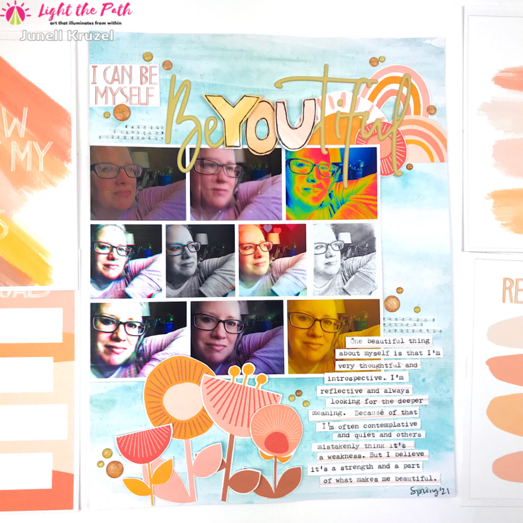 Light the Path 2021 Design Team Junell Kruzel One Beautiful Thing About Yourself