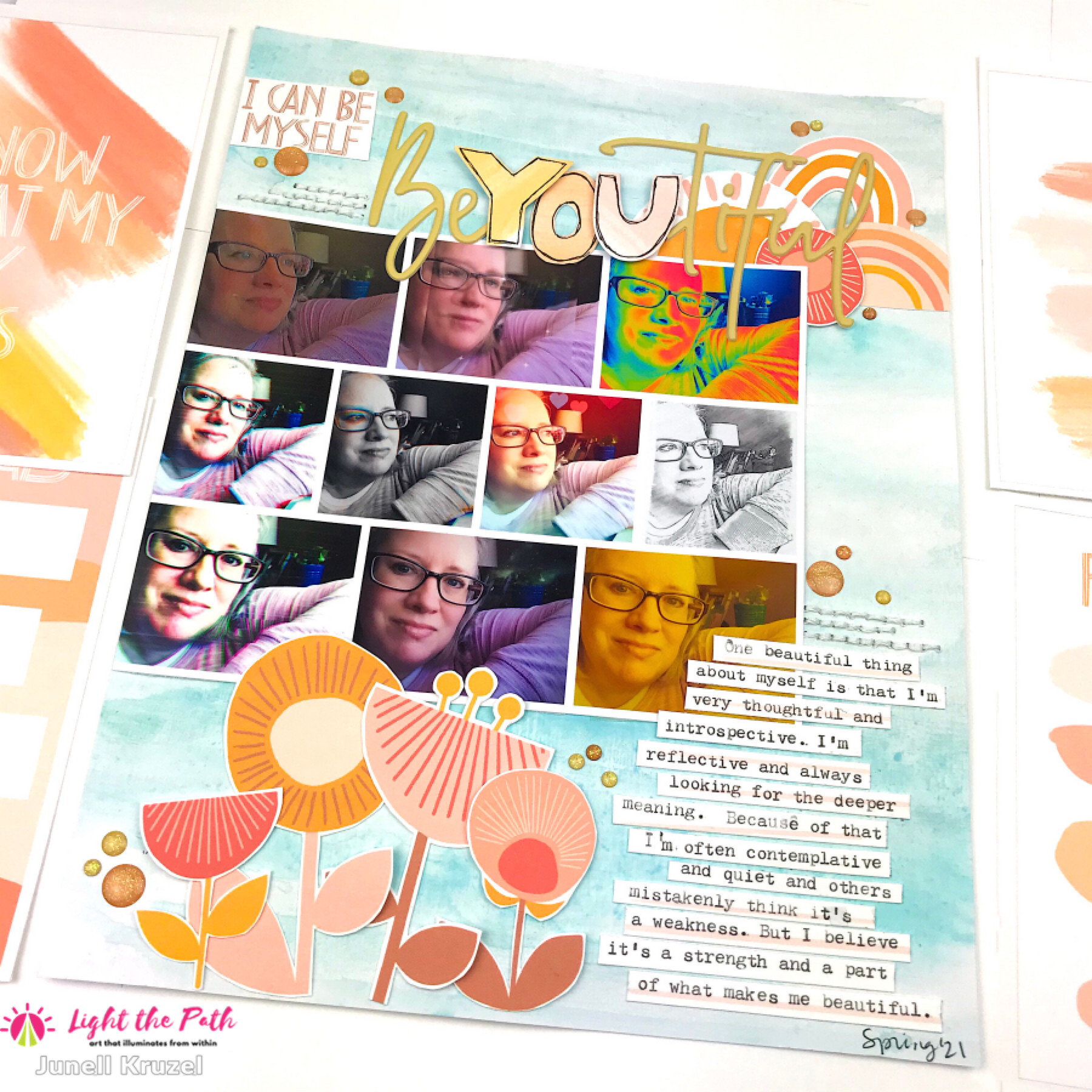 Light the Path 2021 Design Team Junell Kruzel One Beautiful Thing About Yourself