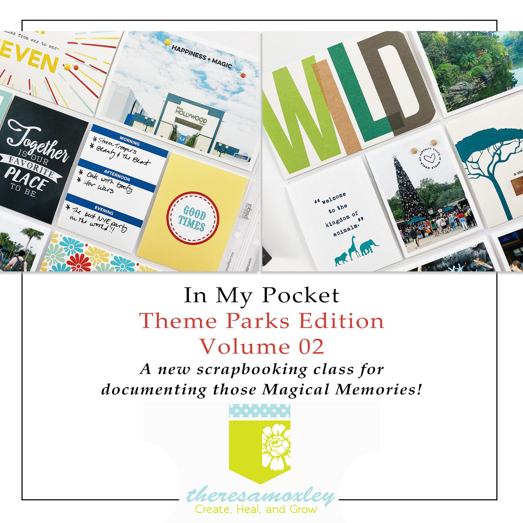 In My Pocket Theme Parks Volume 02 Memory Keeping Class