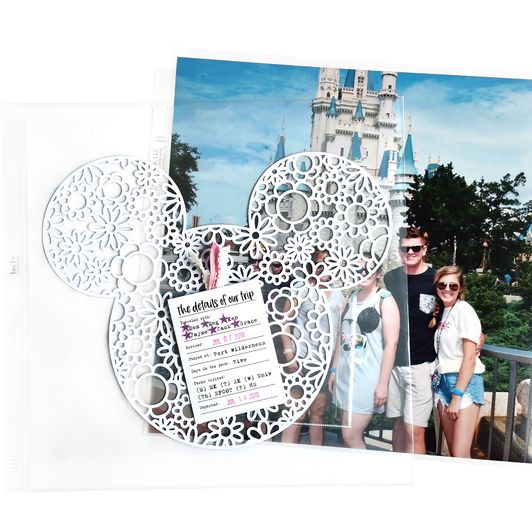 In My Pocket Theme Parks Volume 02 Meg Gundlach | Disney 2018 Cover Page