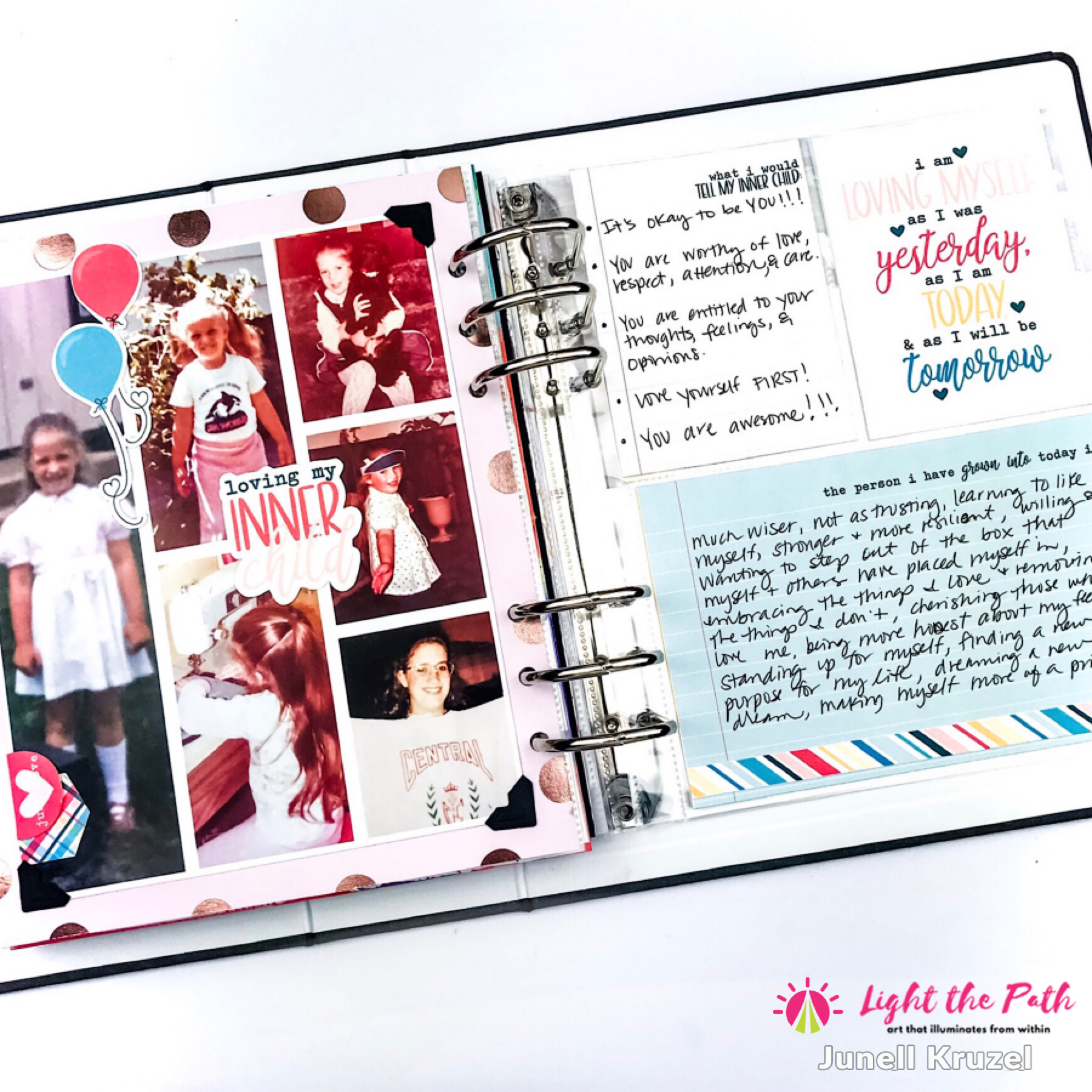 Light the Path 2021 Design Team Junell Kruzel Your Inner Child