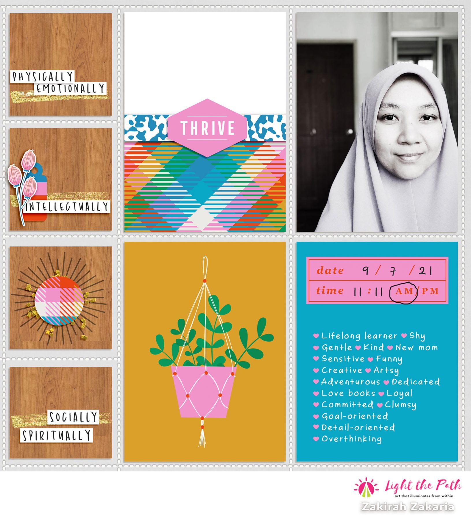 Light the Path 2021 Design Team Zakirah Zakaria Your Future Self