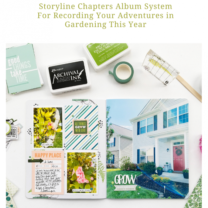 Theresa Moxley Storyline Album Layout | Grow
