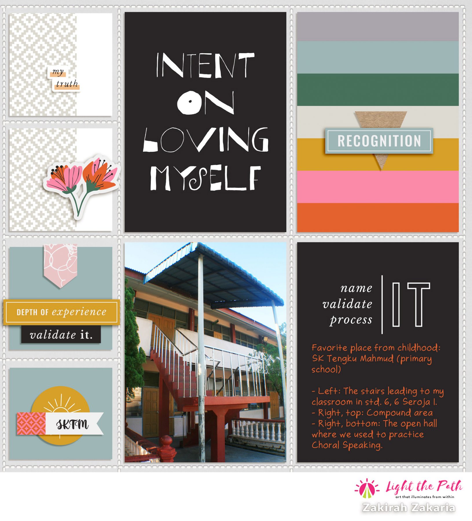 Light the Path 2021 Design Team Zakirah Zakaria | Timeline