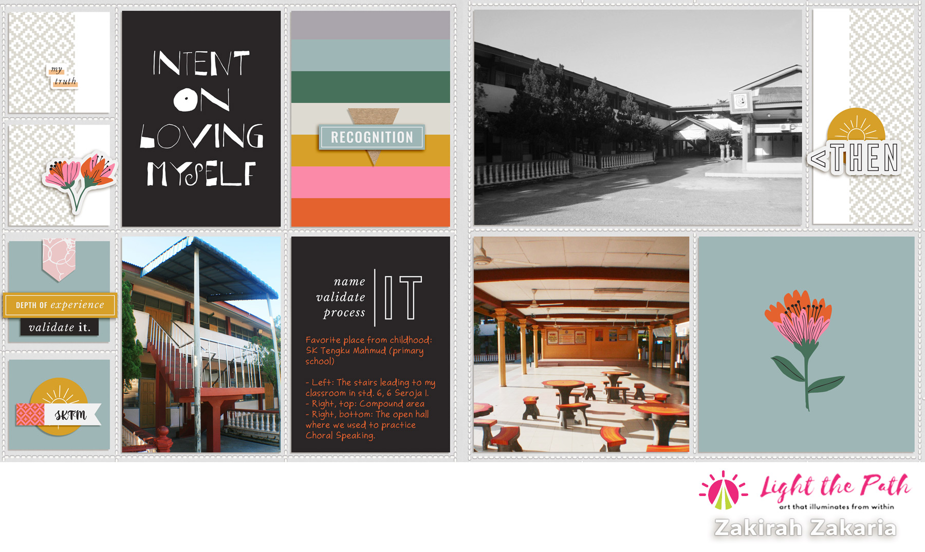 Light the Path 2021 Design Team Zakirah Zakaria | Timeline