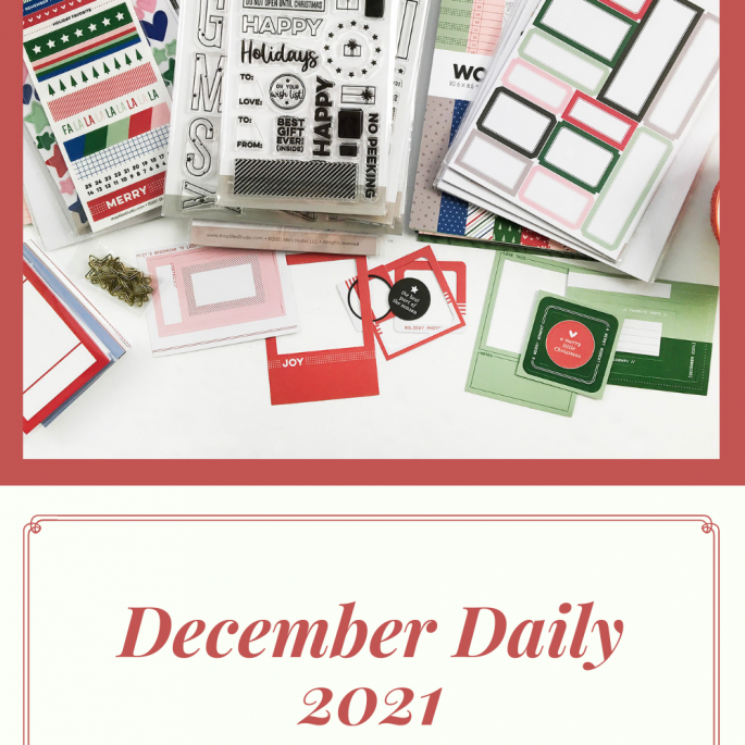 December Daily 2021 | Elles Studio Document December Unboxing