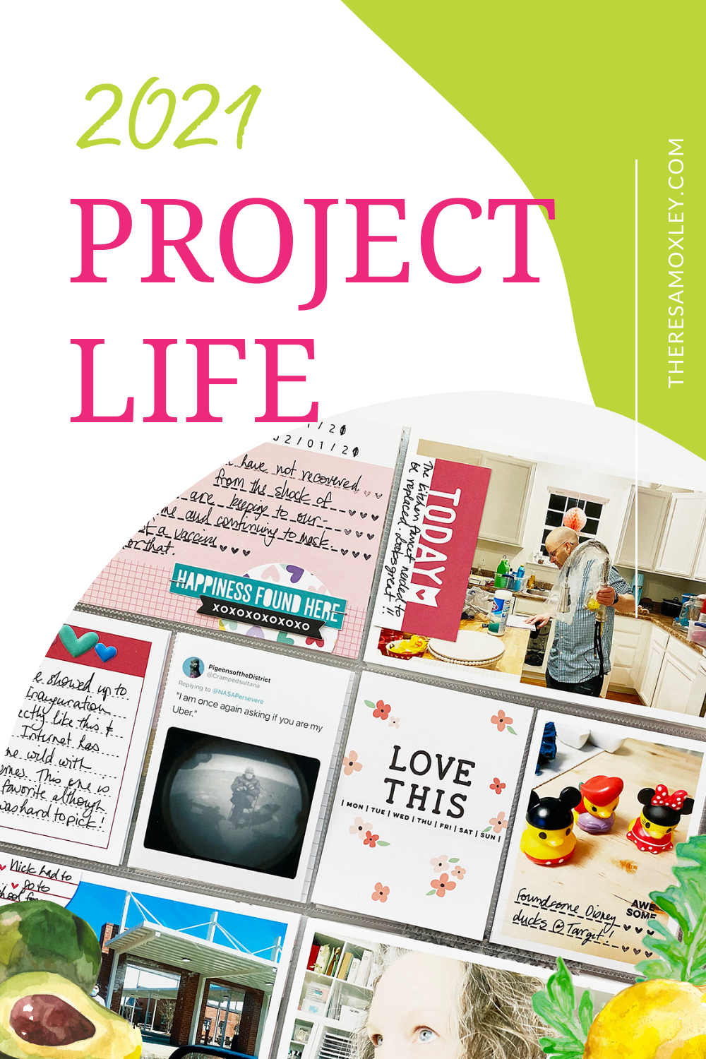 Project Life 2021 February Monthly Layout Ft. Elles Studio