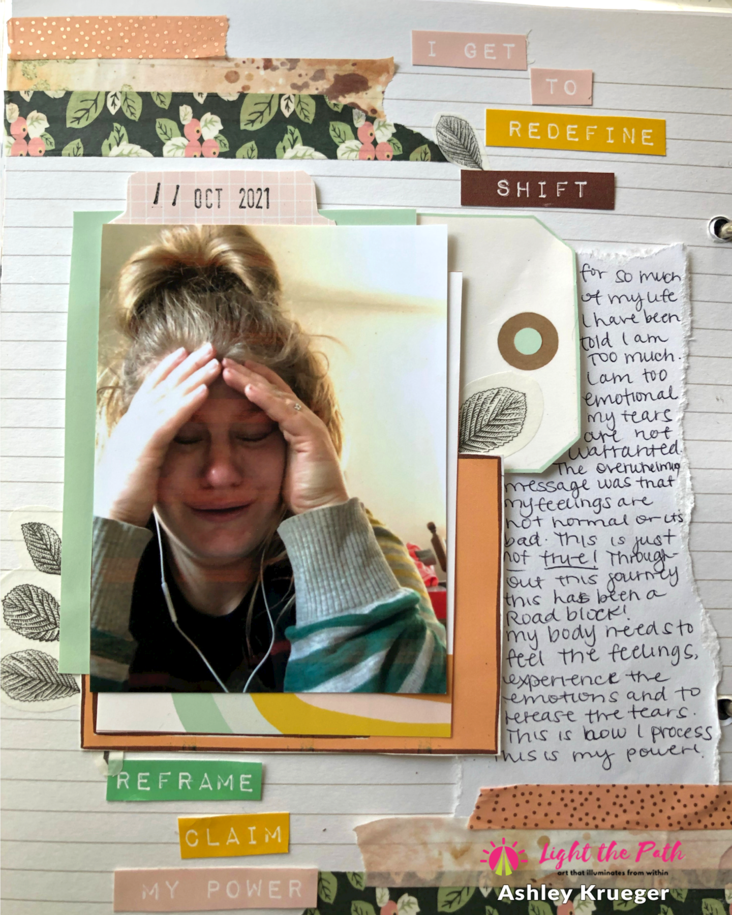 Light The Path 2021 Design Team Ashley Krueger October My Power