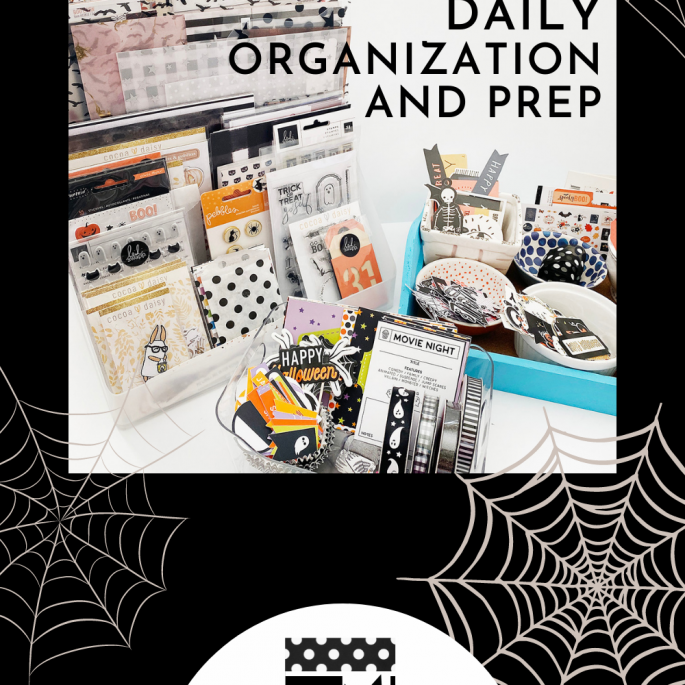 October Daily 2021 | Album Organization and Prep