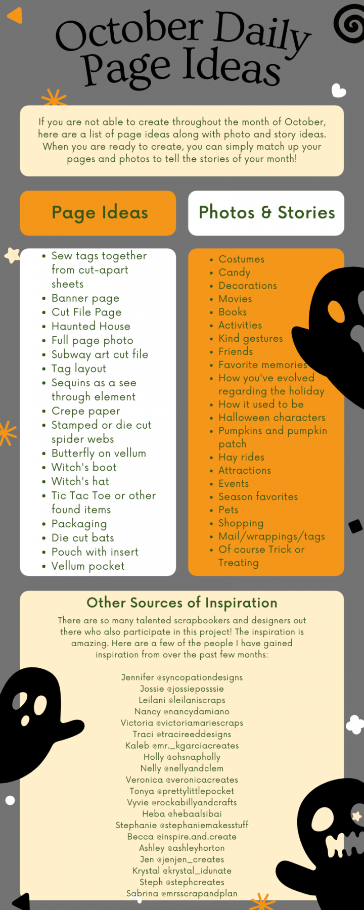 October Daily 2021 | Album Organization and Prep