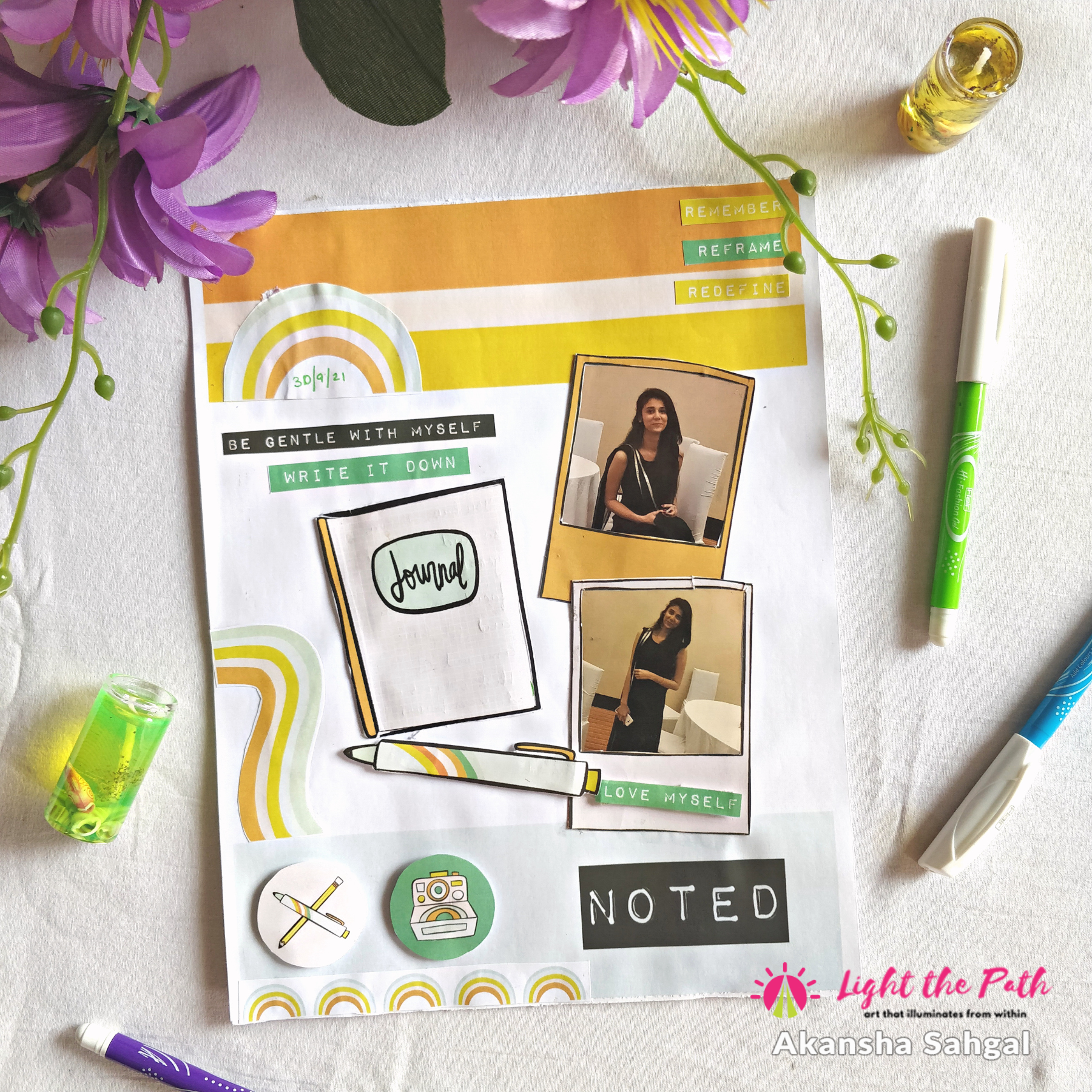 Light The Path Design Team Akansha Sahgal | October 2021 Then and Now