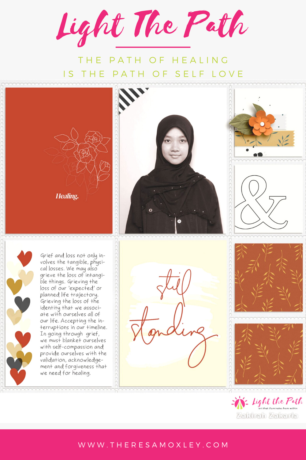 Light the Path 2021 Design Team Zakirah Zakaria | Grief and Loss