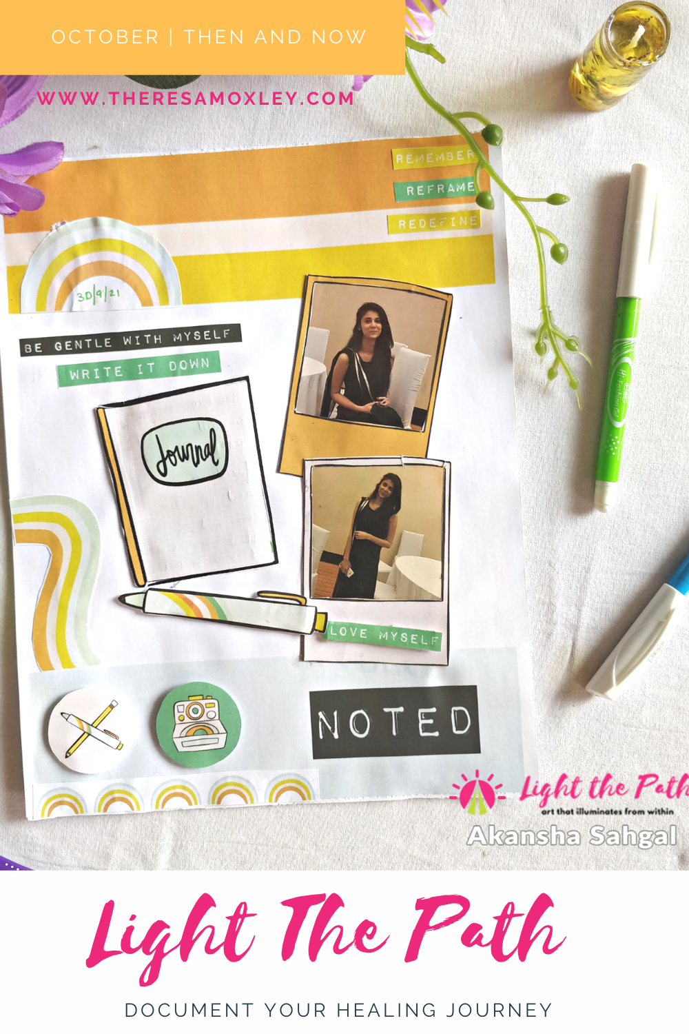 Light The Path Design Team Akansha Sahgal | October 2021 Then and Now