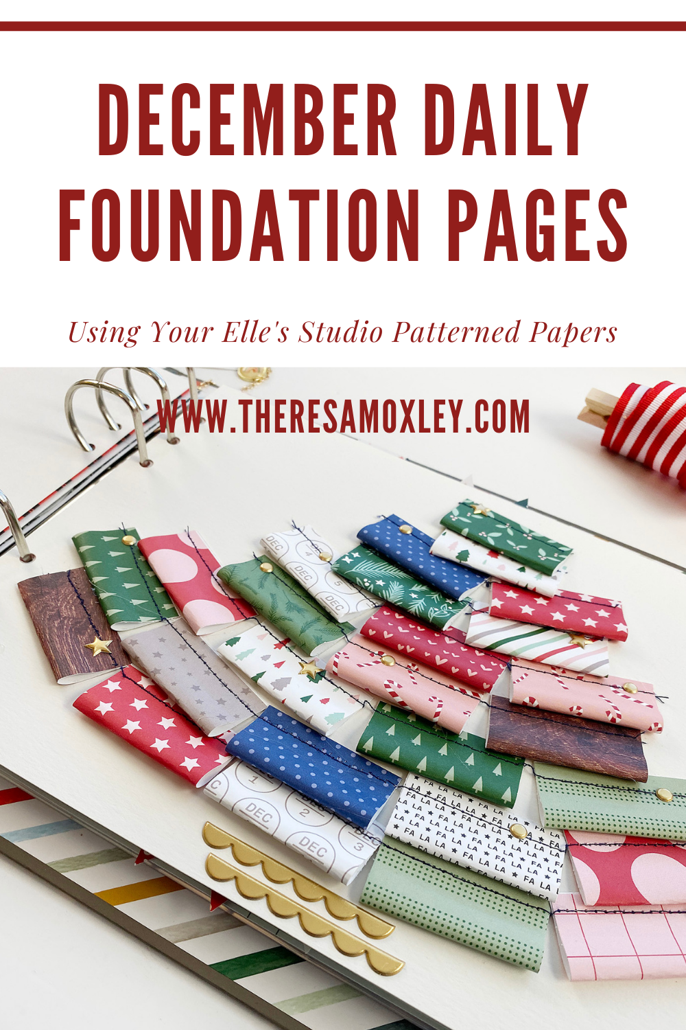 December Daily 2021 | Foundation Page ft Elle's Studio
