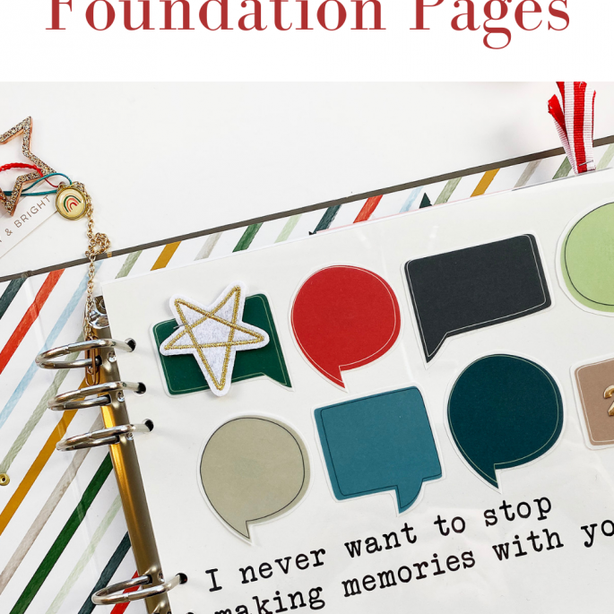 December Daily 2021 | Foundation Pages ft Ali Edwards Release