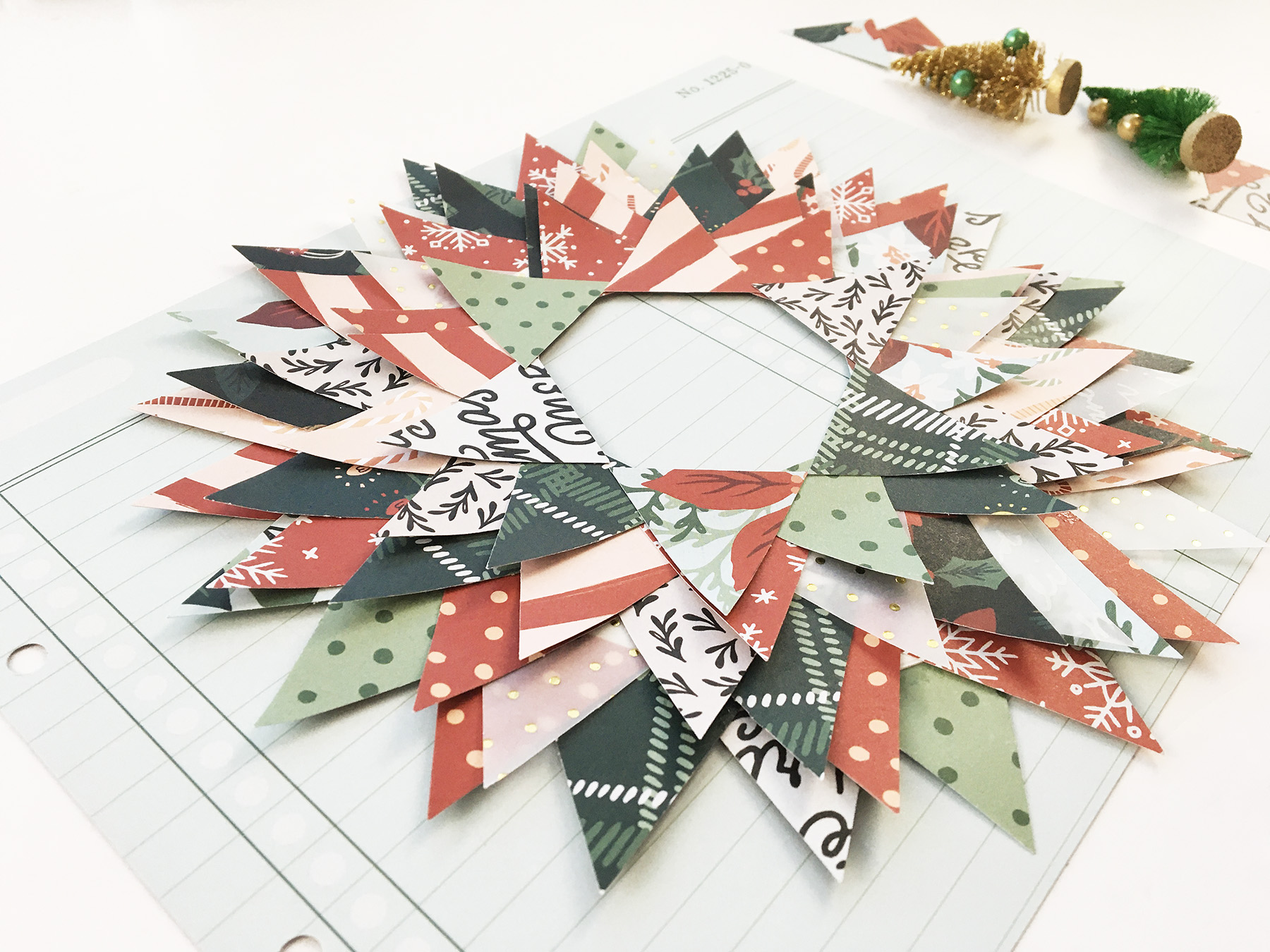 December Daily 2021 Foundation Pages ft Crate Paper Busy Sidewalks