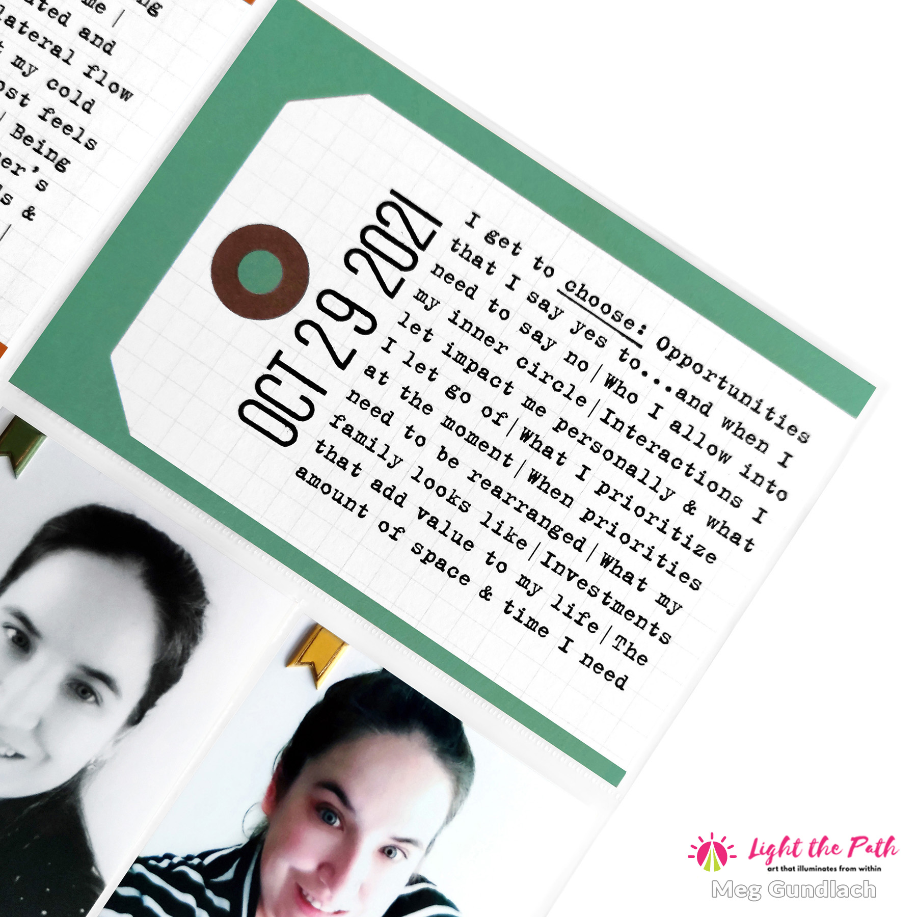 Light The Path Design Team 2021 Meg Gundlach October Then & Now