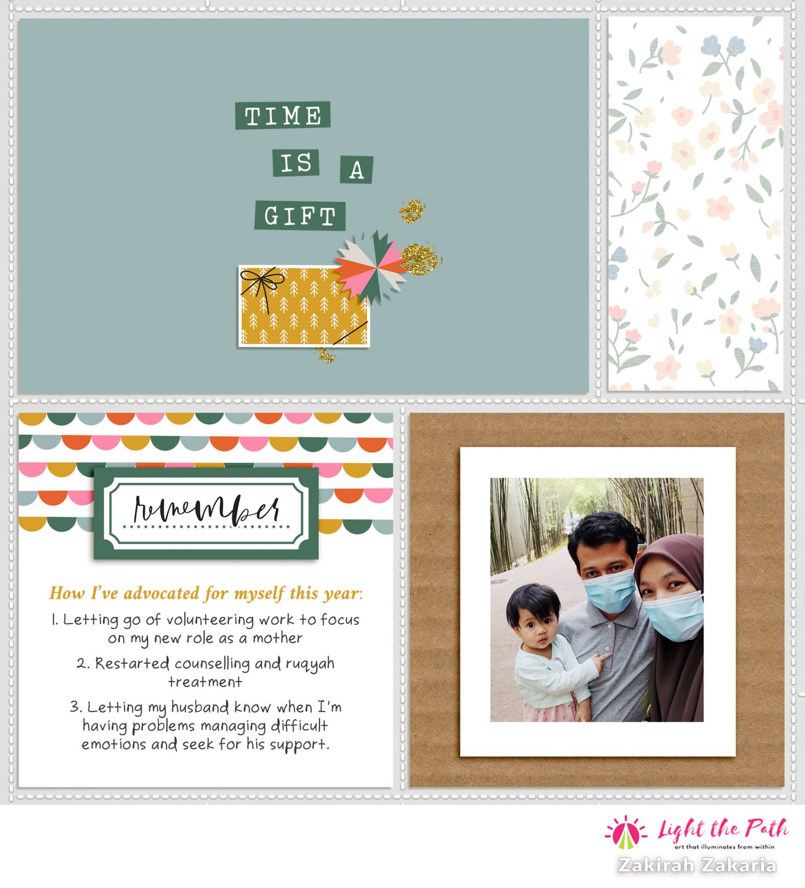 Light the Path 2021 Design Team Zakirah Zakaria | Our Greatest Gift