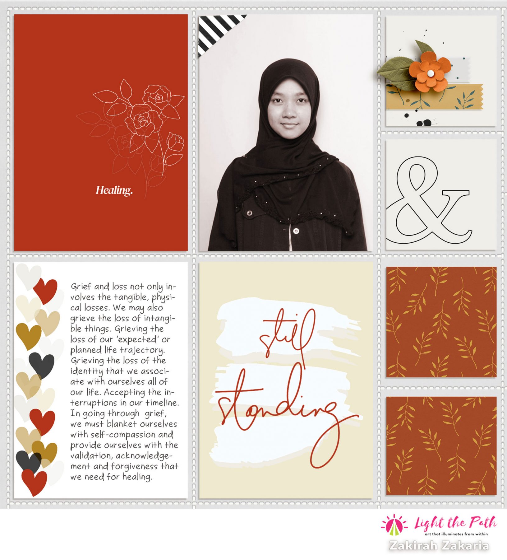 Light the Path 2021 Design Team Zakirah Zakaria | Grief & Loss