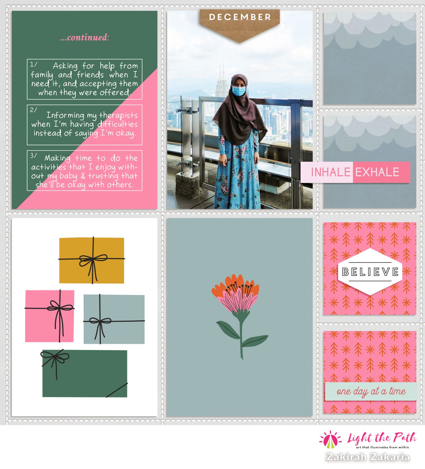 Light the Path 2021 Design Team Zakirah Zakaria | Our Greatest Gift