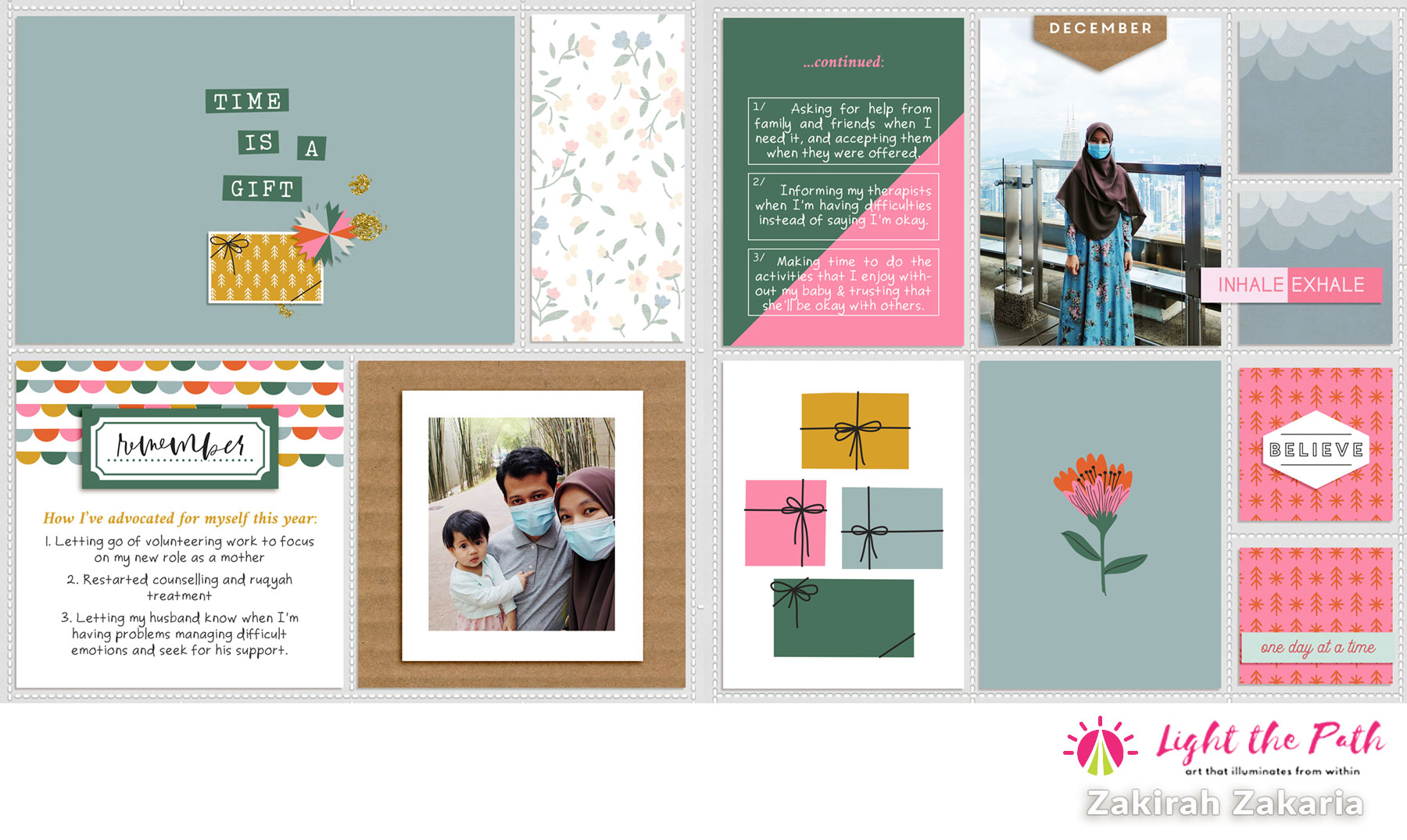 Light the Path 2021 Design Team Zakirah Zakaria | Our Greatest Gift