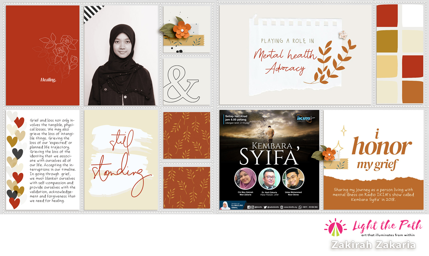 Light the Path 2021 Design Team Zakirah Zakaria | Grief & Loss