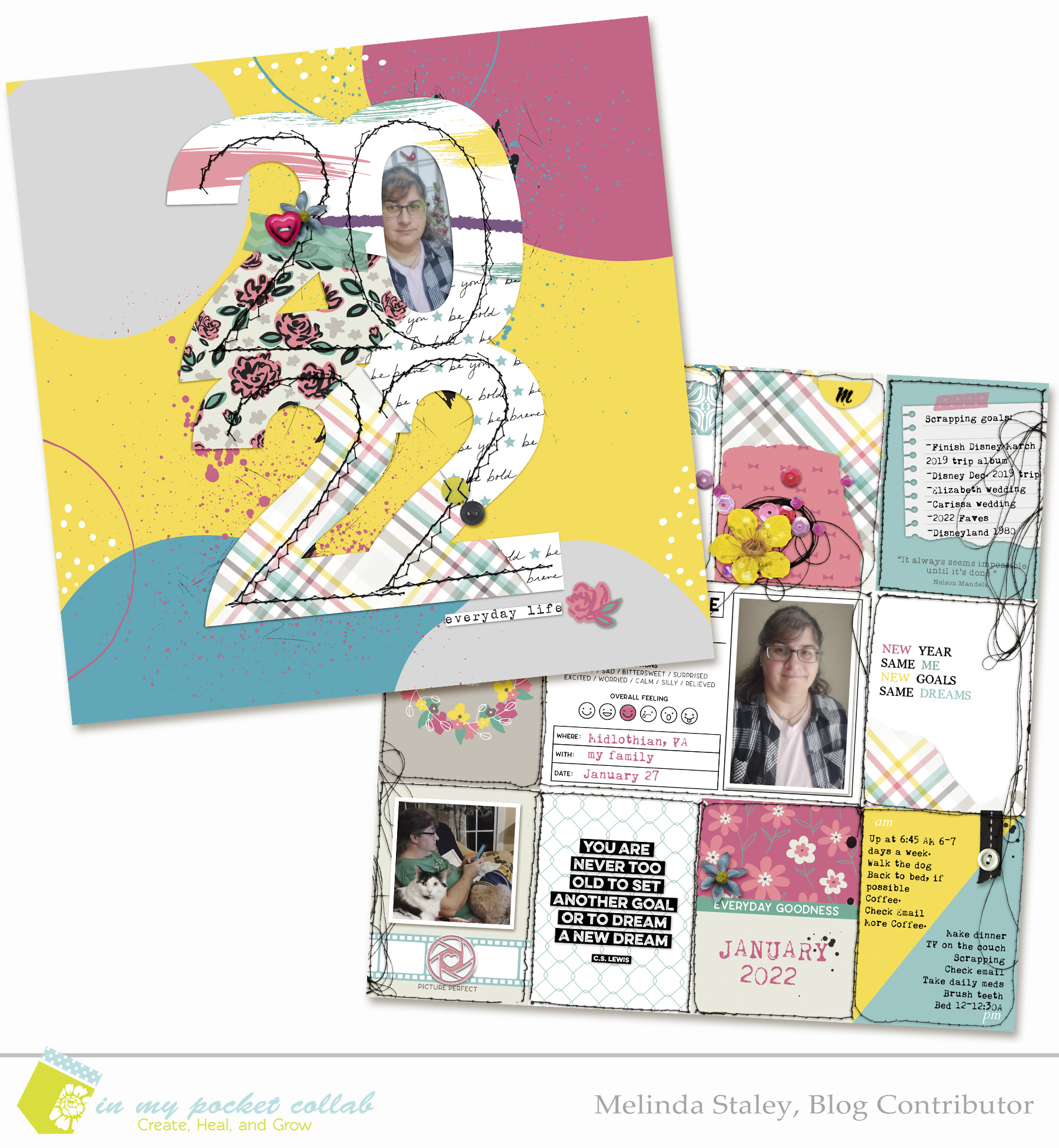 IMP Blog Team Melinda Staley | Week 2 Album Cover and First Page