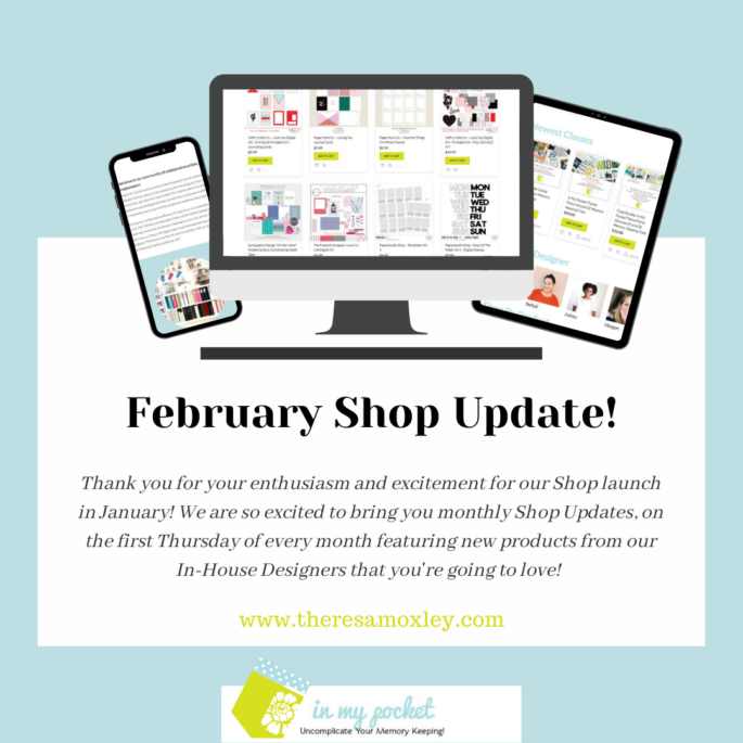 February Shop Updates!!!