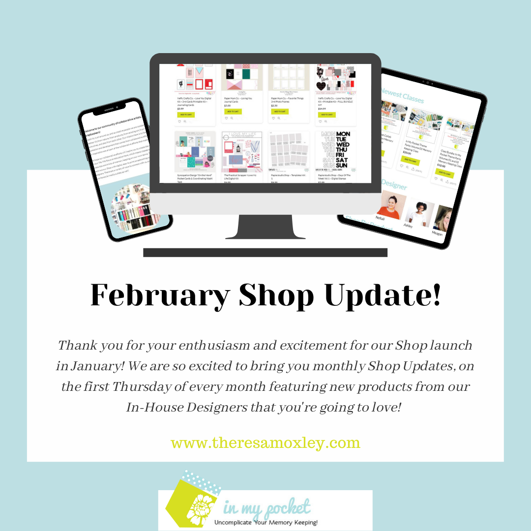February Shop Updates!!!