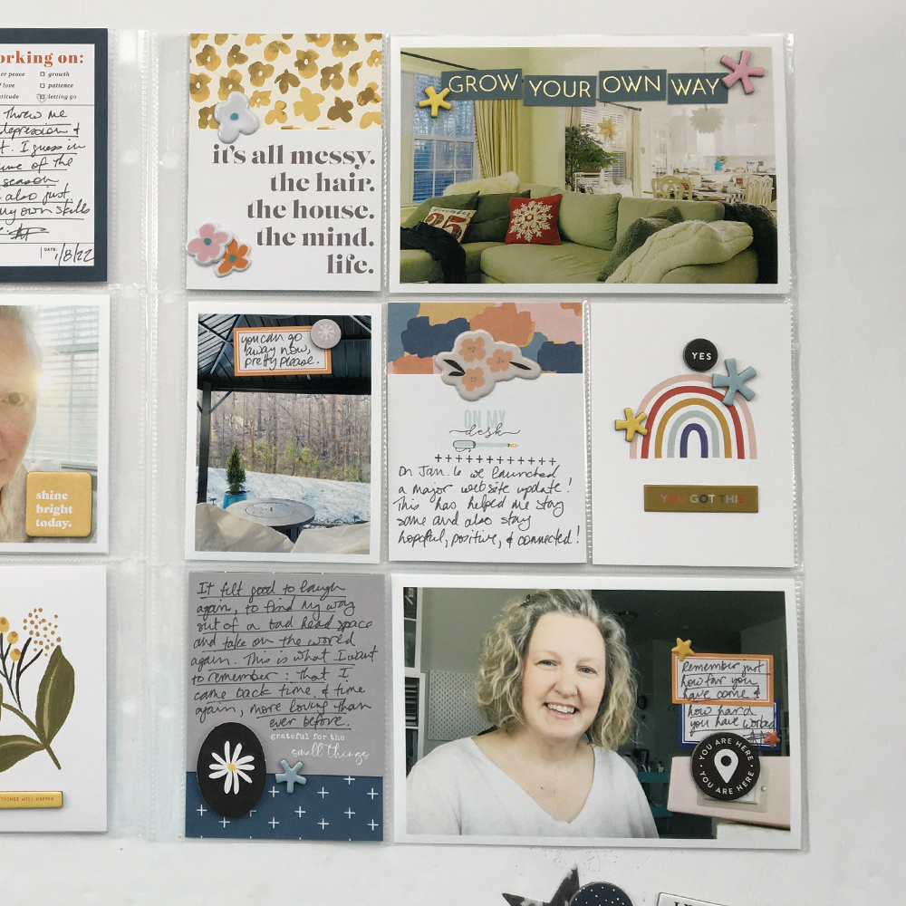 Theresa Moxley | 2022 Project Life Week 02 ft Studio Calico Documenter Kits