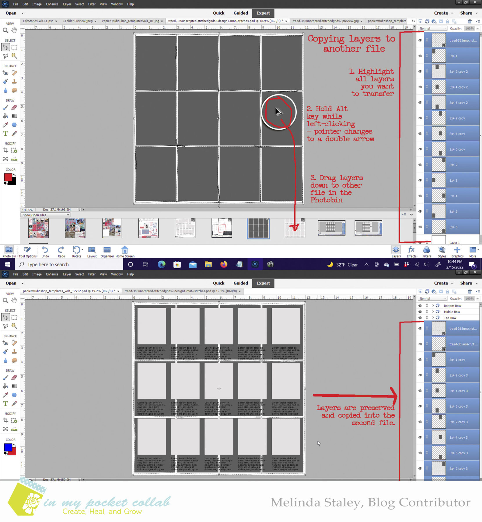 IMP Blog Team Melinda Staley | Week 3 – Customizing a Page Template