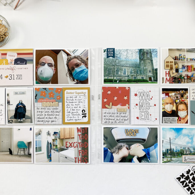 Theresa Moxley Project Life 2021 March Bi-Monthly