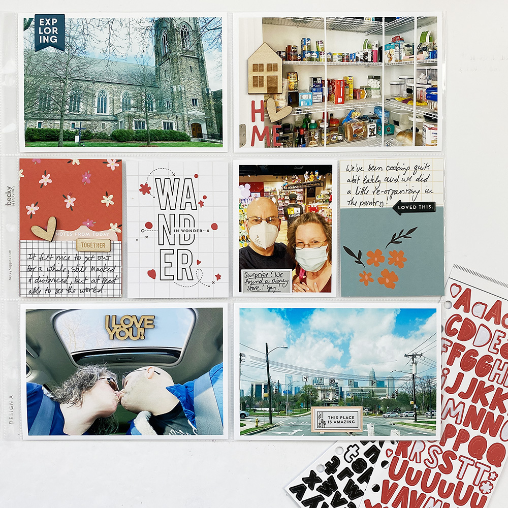 Theresa Moxley Project Life 2021 March Bi-Monthly