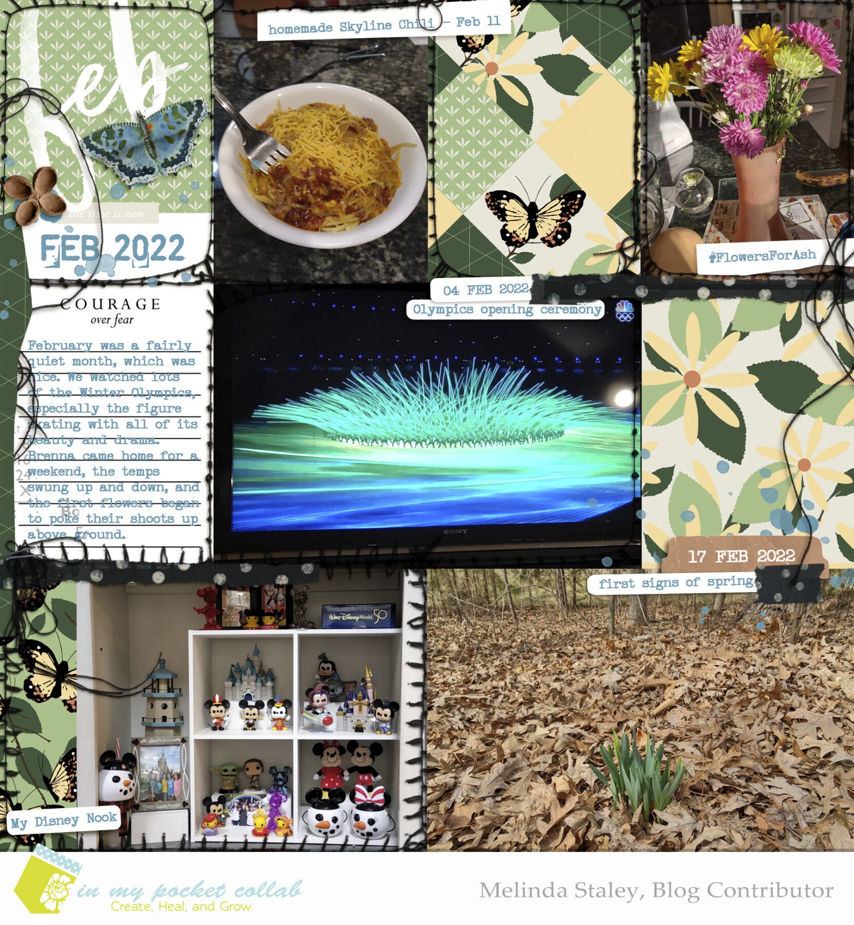 IMP Spring Blog Team Melinda Staley | February pages