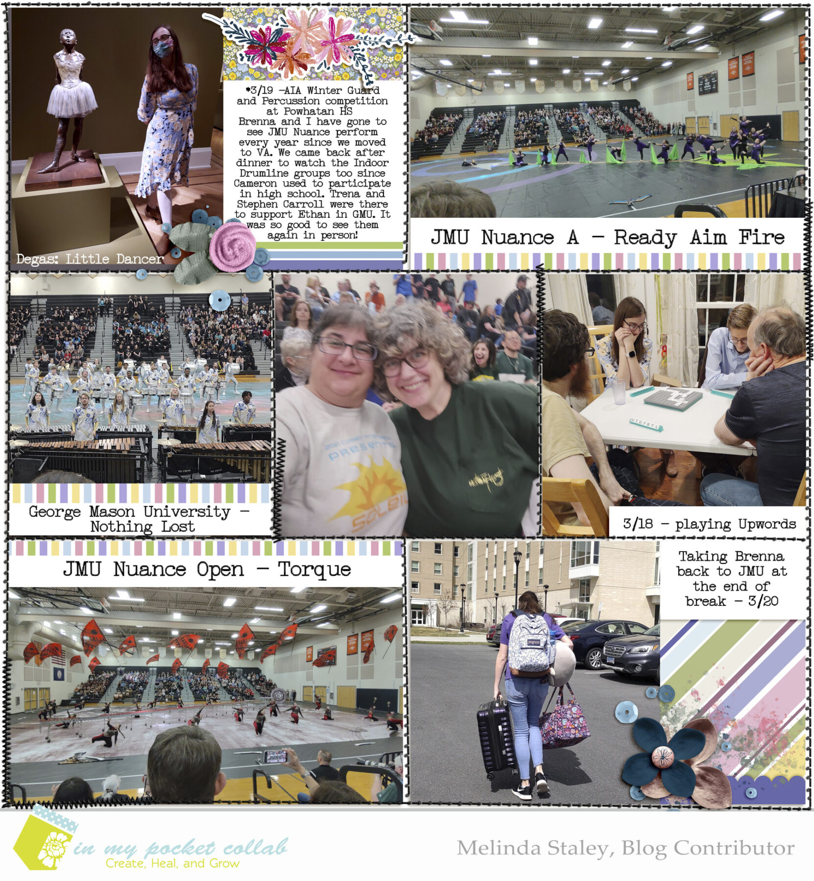 IMP Design Team Melinda Staley | March Pages, Part 2