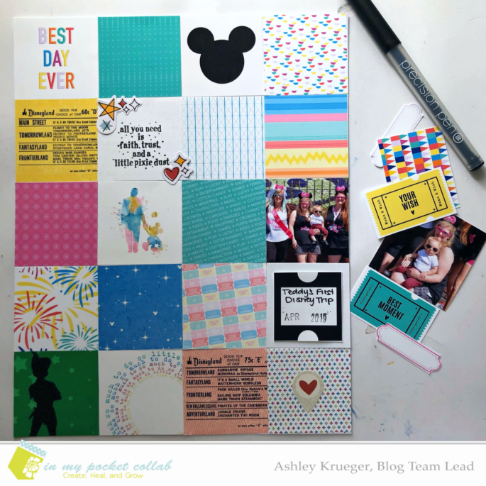 IMP Design Team Ashley Krueger | 2016 Disney Cover Page Collage