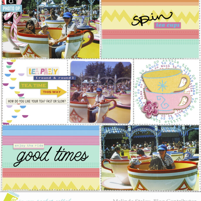 IMP Blog Team Melinda Staley | Disneyland 1980 Teacups