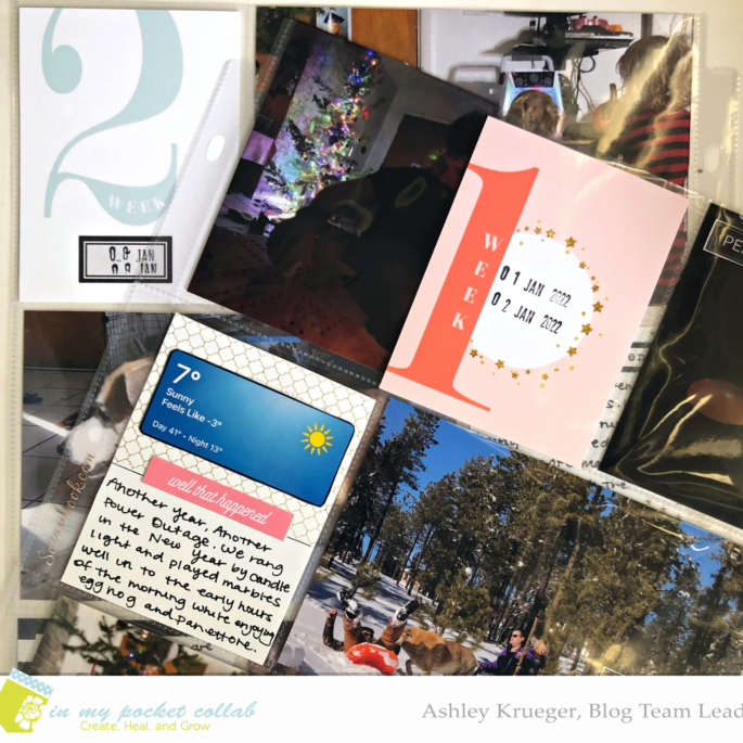 IMP Design Team Ashley Krueger | 52 Weekends 01 and 02