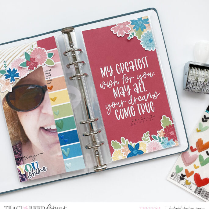 Theresa Moxley | Traci Reed CT May '22 Scrapbook Layouts