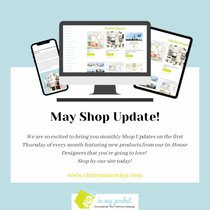 In My Pocket May Shop Updates!!!