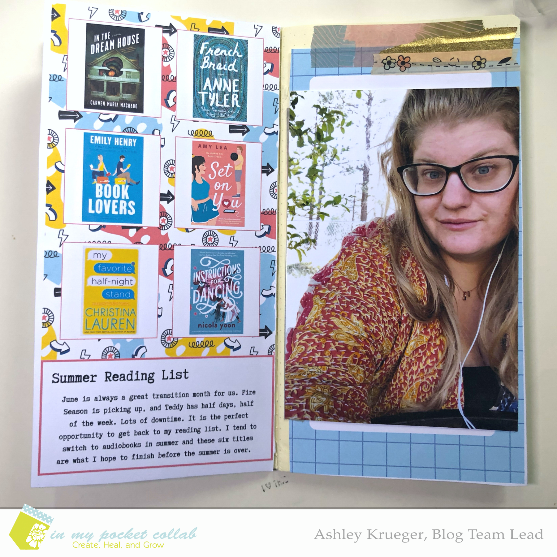 IMP Design Team Ashley Krueger | LJS Traveler’s Notebook