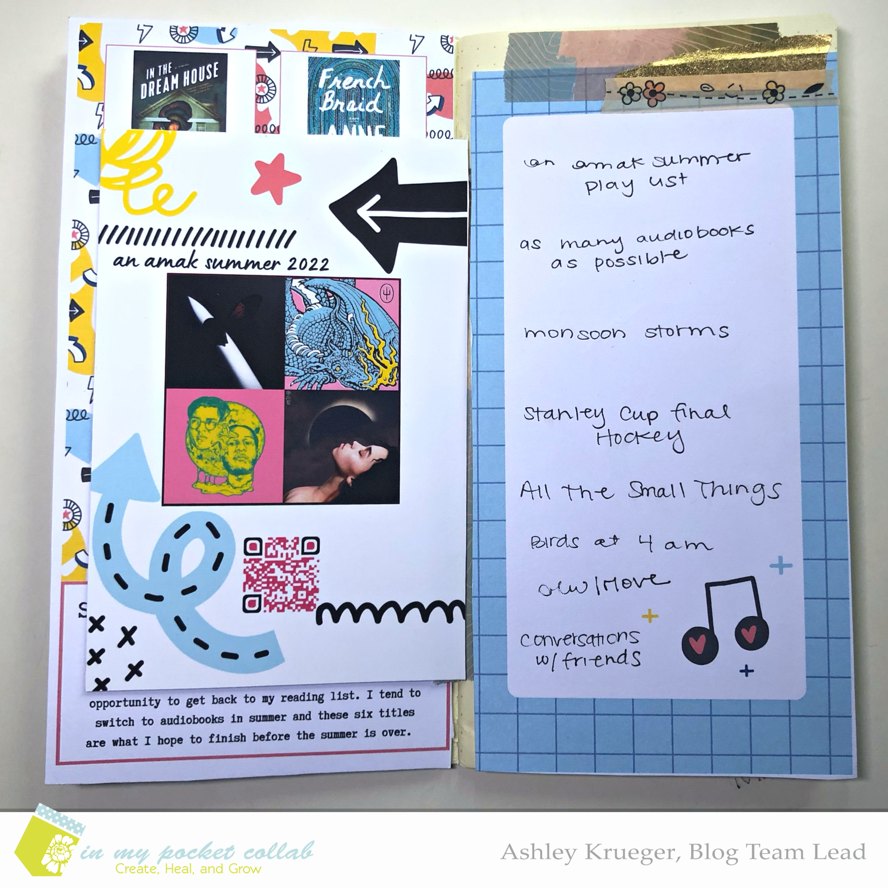 IMP Design Team Ashley Krueger | LJS Traveler’s Notebook